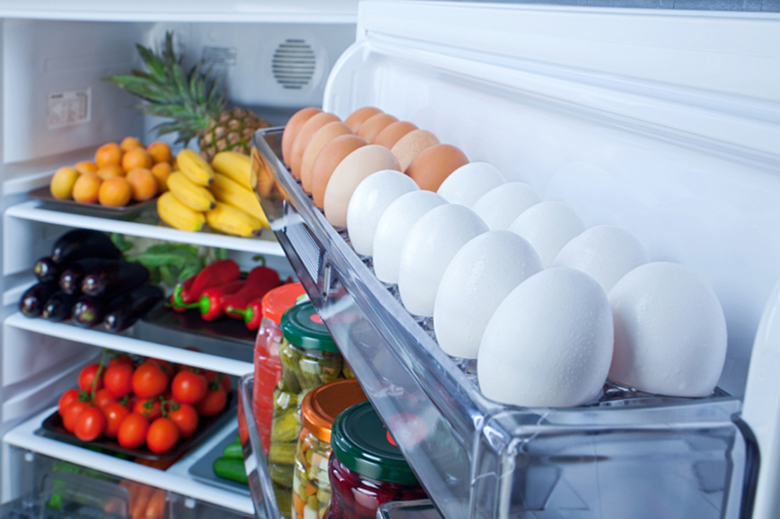 Bảo quản trứng trong tủ lạnh